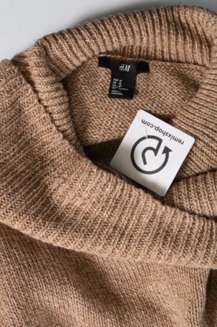 Дамски пуловер H&M, Размер M, Цвят Кафяв, Цена 11,60 лв.
