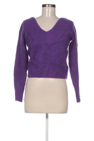 Дамски пуловер H&M Divided, Размер M, Цвят Лилав, Цена 14,21 лв.