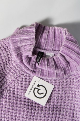 Damenpullover H&M Divided, Größe XS, Farbe Lila, Preis € 6,99