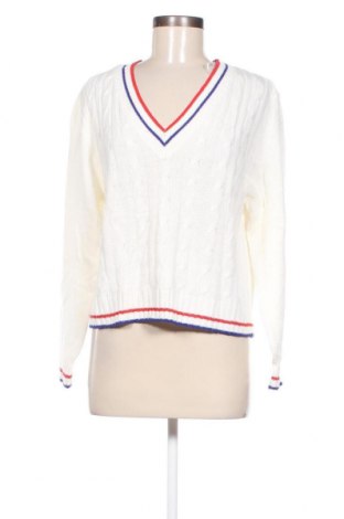 Γυναικείο πουλόβερ H&M Divided, Μέγεθος L, Χρώμα Λευκό, Τιμή 5,92 €