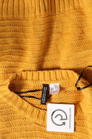 Damski sweter H&M Divided, Rozmiar S, Kolor Żółty, Cena 37,10 zł