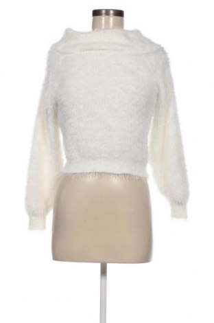 Дамски пуловер H&M Divided, Размер S, Цвят Бял, Цена 15,08 лв.