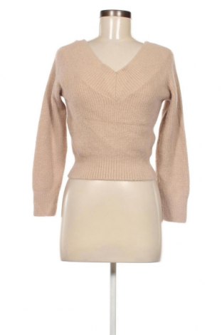 Дамски пуловер H&M Divided, Размер M, Цвят Бежов, Цена 14,21 лв.