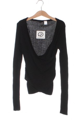 Дамски пуловер H&M Divided, Размер XS, Цвят Черен, Цена 12,32 лв.