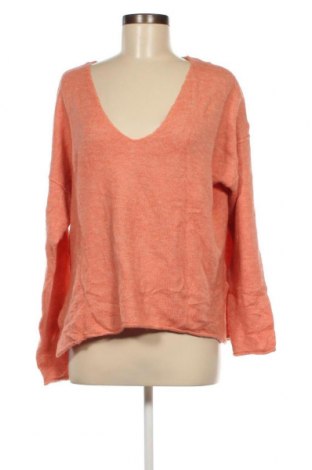 Дамски пуловер H&M L.O.G.G., Размер L, Цвят Оранжев, Цена 12,47 лв.