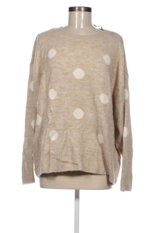 Дамски пуловер H&M L.O.G.G., Размер XL, Цвят Бежов, Цена 13,63 лв.
