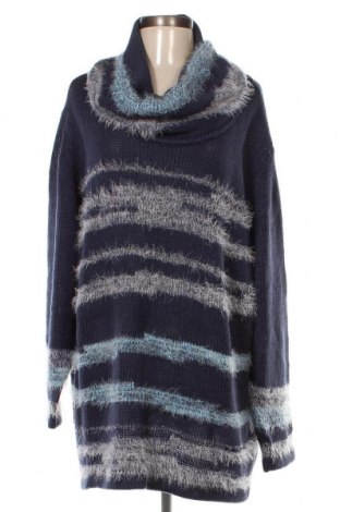 Дамски пуловер Helena Vera, Размер 4XL, Цвят Син, Цена 38,95 лв.