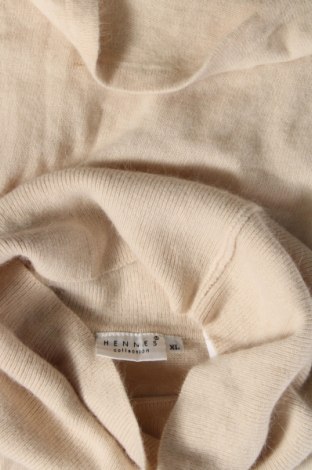 Női pulóver Hennes, Méret XL, Szín Bézs, Ár 1 913 Ft