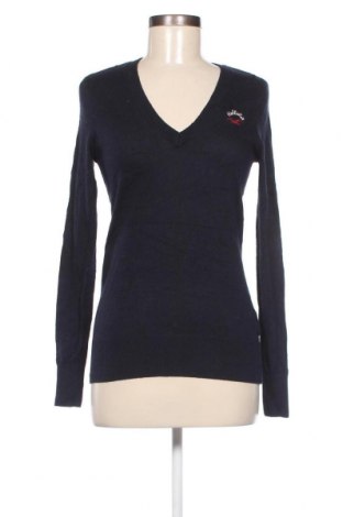 Дамски пуловер Hollister, Размер XS, Цвят Син, Цена 22,55 лв.
