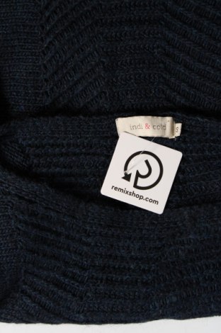 Дамски пуловер Indi & cold, Размер S, Цвят Син, Цена 39,06 лв.