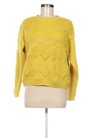 Γυναικείο πουλόβερ Jean Pascale, Μέγεθος S, Χρώμα Κίτρινο, Τιμή 17,94 €