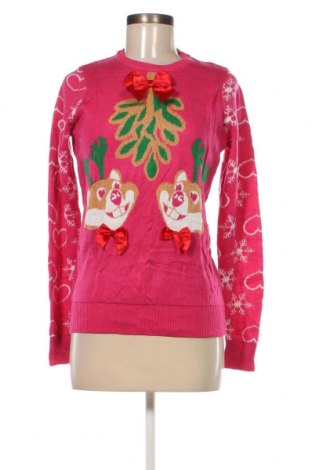 Дамски пуловер John Cabot, Размер S, Цвят Розов, Цена 12,47 лв.