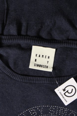 Дамски пуловер Karen by Simonsen, Размер S, Цвят Син, Цена 41,54 лв.