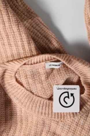 Damski sweter LC Waikiki, Rozmiar XL, Kolor Różowy, Cena 76,77 zł