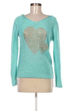 Дамски пуловер Laetitia Mem, Размер M, Цвят Син, Цена 11,60 лв.
