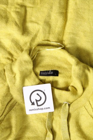 Γυναικείο πουλόβερ Laura Torelli, Μέγεθος L, Χρώμα Πράσινο, Τιμή 7,18 €