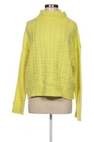 Дамски пуловер Laura Torelli, Размер M, Цвят Жълт, Цена 9,57 лв.