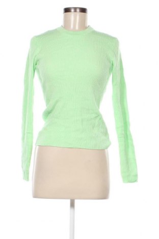 Дамски пуловер Lefties, Размер L, Цвят Зелен, Цена 8,70 лв.