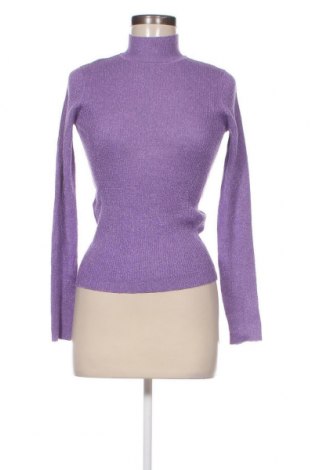 Дамски пуловер Lefties, Размер M, Цвят Лилав, Цена 11,60 лв.