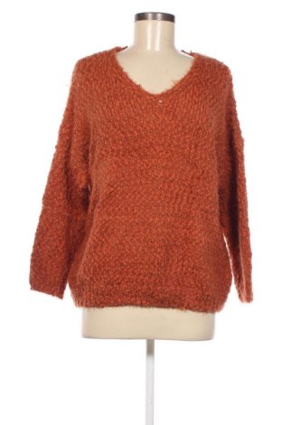 Γυναικείο πουλόβερ Luzabelle, Μέγεθος M, Χρώμα Πορτοκαλί, Τιμή 7,18 €
