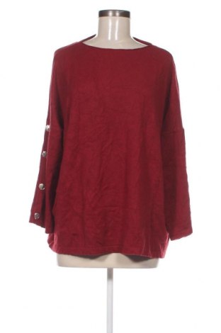 Дамски пуловер M&V, Размер L, Цвят Червен, Цена 9,57 лв.