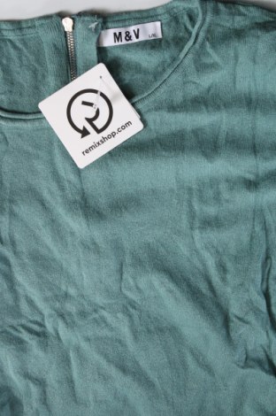 Γυναικείο πουλόβερ M&V, Μέγεθος L, Χρώμα Πράσινο, Τιμή 5,92 €