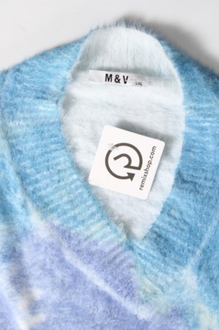 Γυναικείο πουλόβερ M&V, Μέγεθος L, Χρώμα Μπλέ, Τιμή 8,79 €