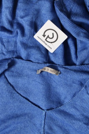 Γυναικείο πουλόβερ Made In Italy, Μέγεθος M, Χρώμα Μπλέ, Τιμή 5,92 €