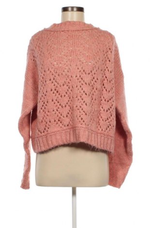 Дамски пуловер Mango, Размер L, Цвят Розов, Цена 14,85 лв.