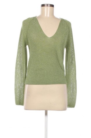 Дамски пуловер Mango, Размер XS, Цвят Зелен, Цена 31,00 лв.