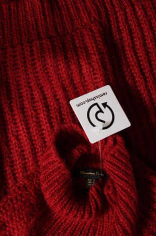 Γυναικείο πουλόβερ Massimo Dutti, Μέγεθος L, Χρώμα Κόκκινο, Τιμή 38,35 €