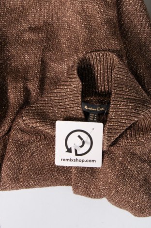 Damski sweter Massimo Dutti, Rozmiar M, Kolor Złocisty, Cena 128,90 zł