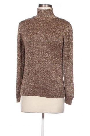 Дамски пуловер Massimo Dutti, Размер M, Цвят Златист, Цена 40,30 лв.