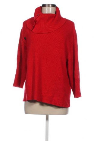 Дамски пуловер MeKSTONE, Размер XXL, Цвят Червен, Цена 18,04 лв.