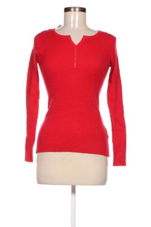 Γυναικείο πουλόβερ Miss Kiss, Μέγεθος S, Χρώμα Κόκκινο, Τιμή 7,18 €