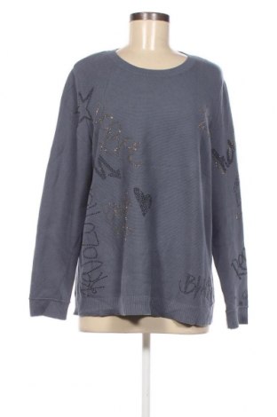 Γυναικείο πουλόβερ Monari, Μέγεθος XL, Χρώμα Μπλέ, Τιμή 29,91 €