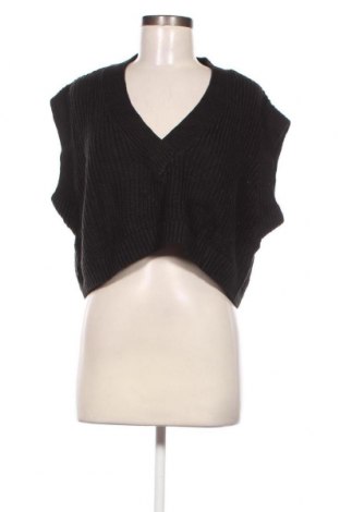 Γυναικείο πουλόβερ Monki, Μέγεθος L, Χρώμα Μαύρο, Τιμή 7,73 €
