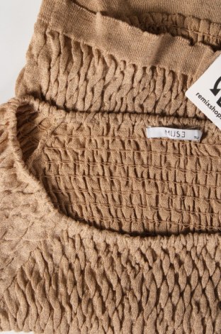 Γυναικείο πουλόβερ Muse, Μέγεθος M, Χρώμα Χρυσαφί, Τιμή 5,92 €