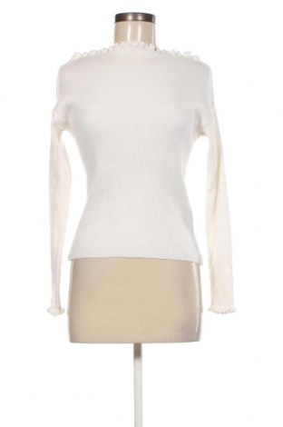 Дамски пуловер NA-KD, Размер S, Цвят Бял, Цена 24,64 лв.