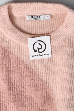 Дамски пуловер NA-KD, Размер M, Цвят Розов, Цена 21,20 лв.