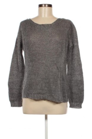 Дамски пуловер Naf Naf, Размер M, Цвят Сив, Цена 20,09 лв.