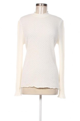 Γυναικείο πουλόβερ Numph, Μέγεθος XL, Χρώμα Εκρού, Τιμή 55,83 €