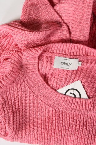 Дамски пуловер ONLY, Размер M, Цвят Розов, Цена 9,45 лв.