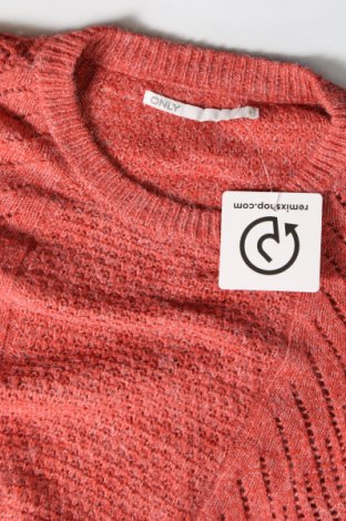 Дамски пуловер ONLY, Размер S, Цвят Оранжев, Цена 8,91 лв.