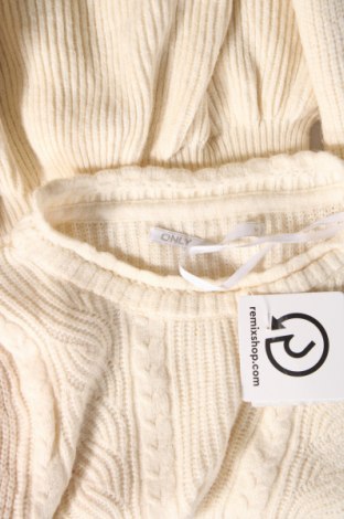 Damski sweter ONLY, Rozmiar M, Kolor ecru, Cena 34,54 zł