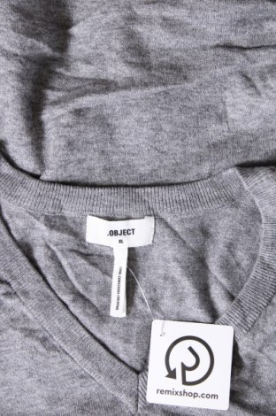 Дамски пуловер Object, Размер XL, Цвят Сив, Цена 8,20 лв.