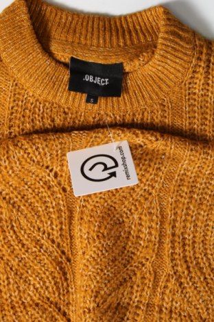 Γυναικείο πουλόβερ Object, Μέγεθος S, Χρώμα Κίτρινο, Τιμή 10,90 €