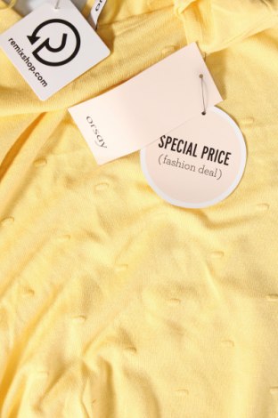 Дамски пуловер Orsay, Размер S, Цвят Жълт, Цена 29,23 лв.