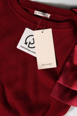 Дамски пуловер Orsay, Размер S, Цвят Червен, Цена 30,50 лв.