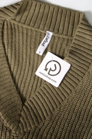 Γυναικείο πουλόβερ Page One, Μέγεθος S, Χρώμα Πράσινο, Τιμή 5,92 €